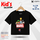 Kids Premium Drop Shoulder T-Shirt - Marvel