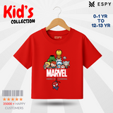 Kids Premium Drop Shoulder T-Shirt - Marvel