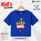 Kids Premium Drop Shoulder T-Shirt - Marvel