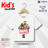 Kids Premium Drop Shoulder T-Shirt - Marvel