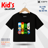 Kids Premium Drop Shoulder T-Shirt - Marvel