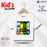 Kids Premium Drop Shoulder T-Shirt - Marvel