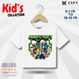 Kids Premium Drop Shoulder T-Shirt - Minecraft