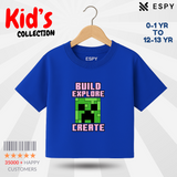 Minecraft Kids Premium Drop Shoulder T-Shirt