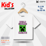 Minecraft Kids Premium Drop Shoulder T-Shirt
