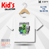 Minecraft Kids Premium Drop Shoulder T-Shirt