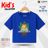 Minecraft Kids Premium Drop Shoulder T-Shirt