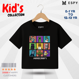 Minecraft Kids Premium Drop Shoulder T-Shirt