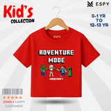 Minecraft Kids Premium Drop Shoulder T-Shirt