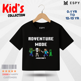 Minecraft Kids Premium Drop Shoulder T-Shirt
