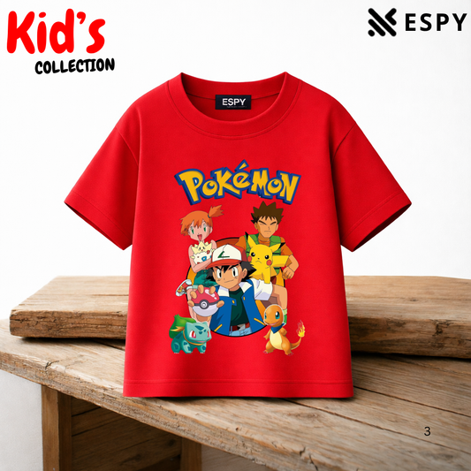 Pikachu Pokémon Kids Premium Cotton T-Shirt