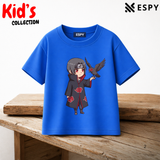 Itachi Uchiha Crow Kids Anime Premium Cotton T-Shirt