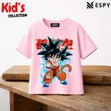 Kid Goku Kids Anime Premium Cotton Drop Shoulder T-Shirt