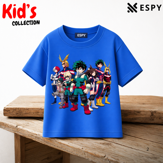 My Hero Academia Kids Premium Anime Graphic T-Shirt