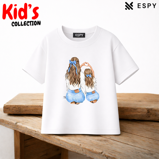 Girls Relaxed Fit Drop Shoulder Tee