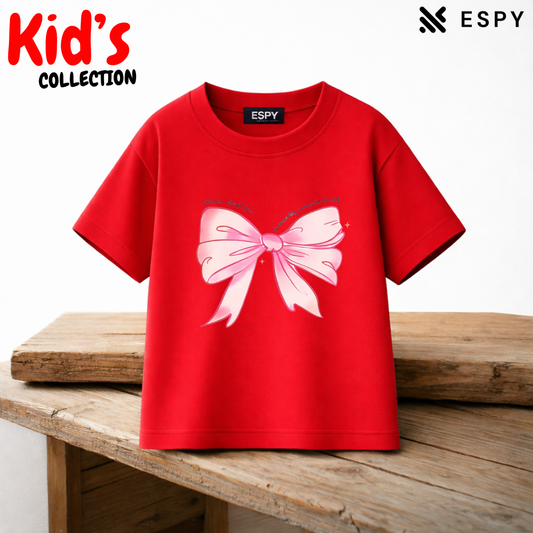 Girls Relaxed Fit Drop Shoulder Tee
