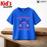 Girls Relaxed Fit Drop Shoulder Tee
