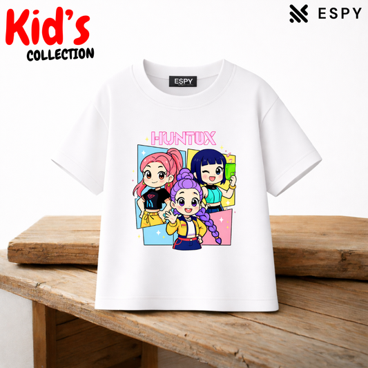 Premium Drop Shoulder K-Pop Graphic T-Shirt