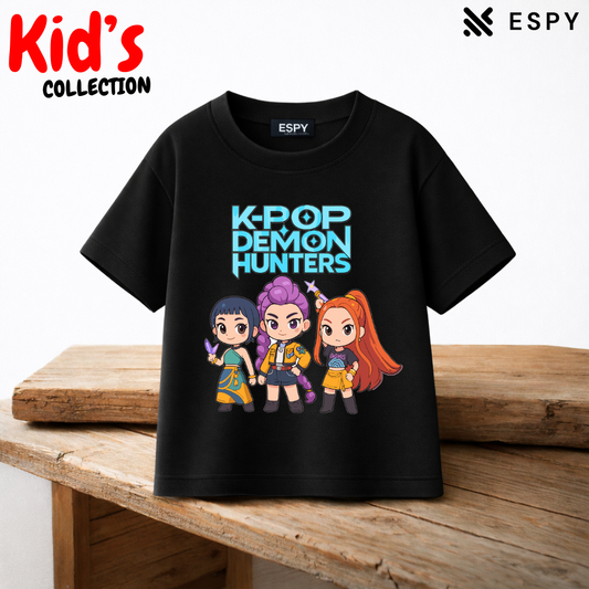 Premium Drop Shoulder K-Pop Graphic T-Shirt