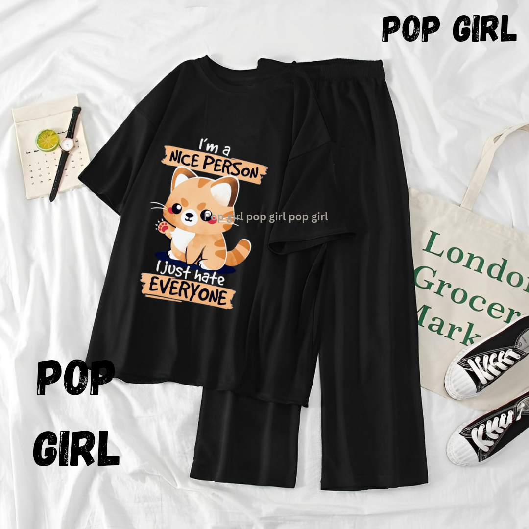 Pop Girl Summer Casual Two Piece Sets