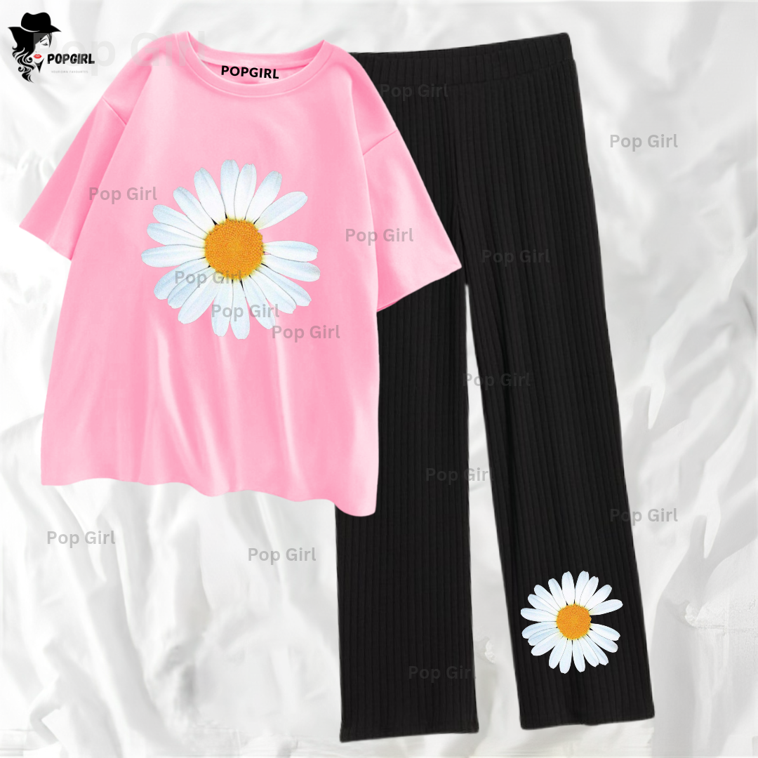 Pop Girl Summer Casual Two Piece Sets