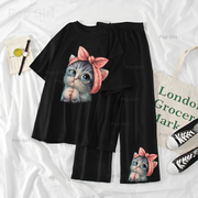 Pop Girl Summer Casual Two Piece Sets