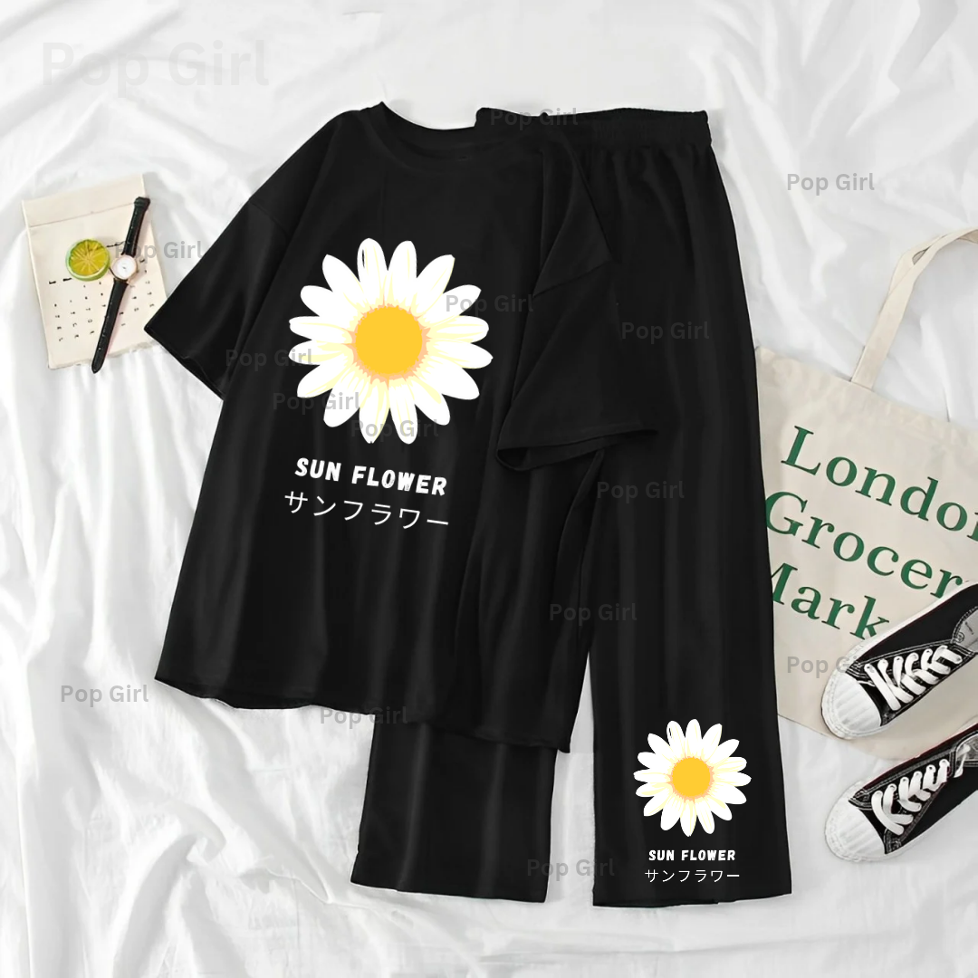 Pop Girl Summer Casual Two Piece Sets