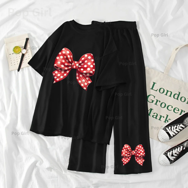 Pop Girl Summer Casual Two Piece Sets