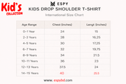 Kids Premium Oversized Drop Shoulder T-Shirt – Summer Edition