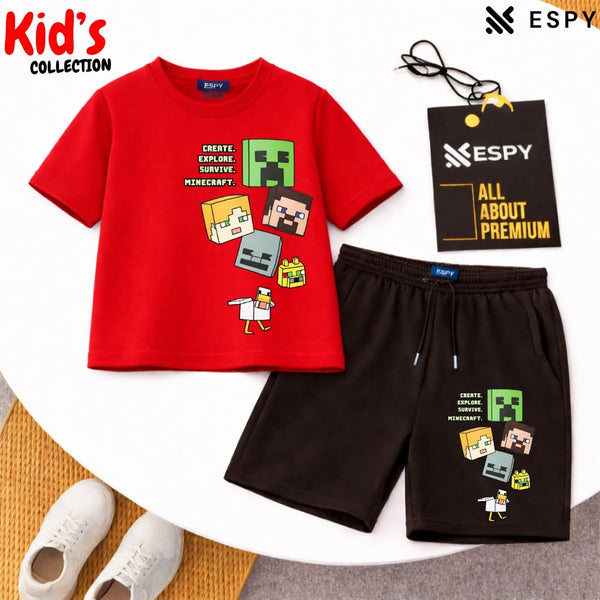 Kids Drop Shoulder T-Shirt & Pocket shorts – Stock Clearance | Up to 50% OFF