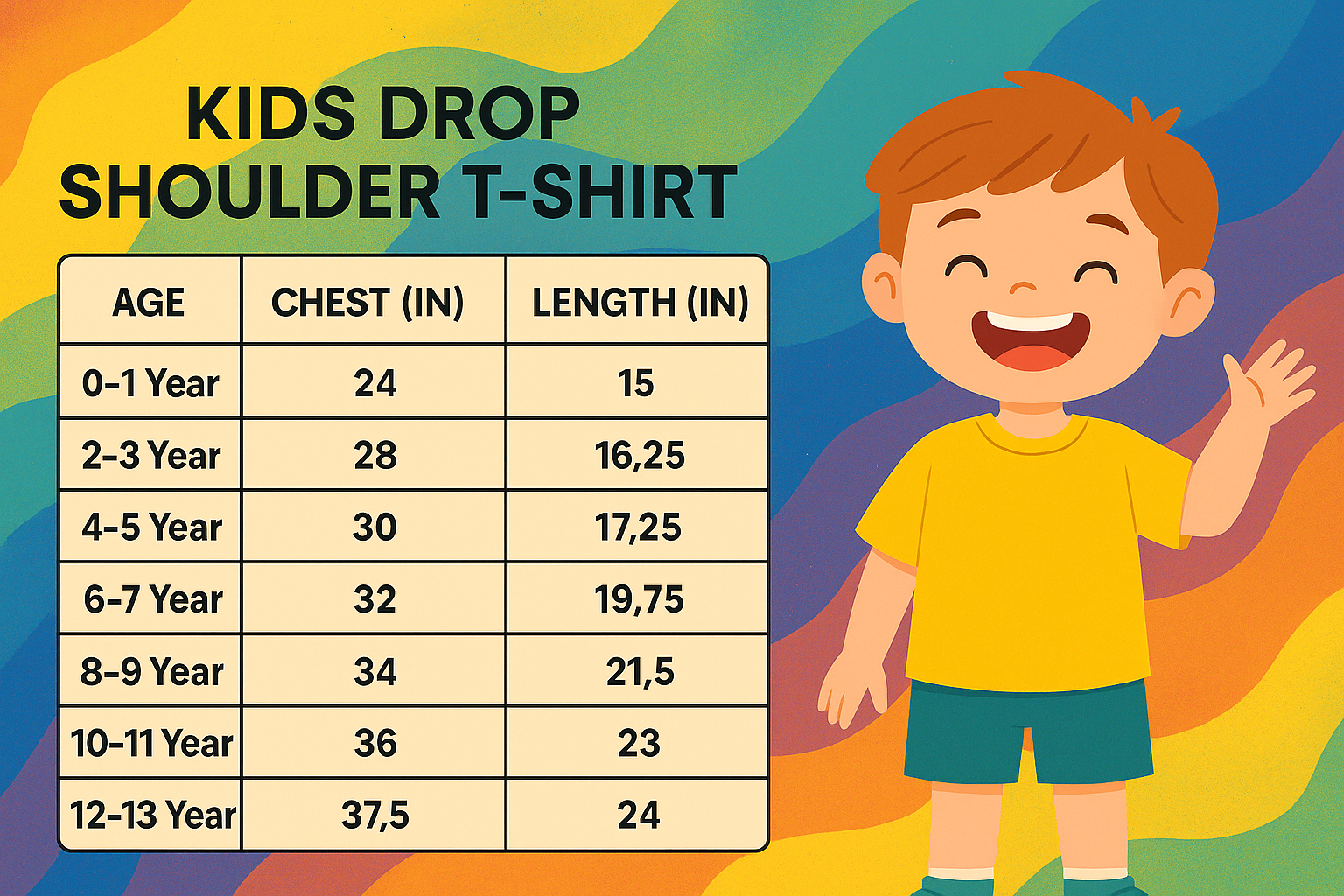 Kids Premium Drop Shoulder T-Shirt - Minecraft