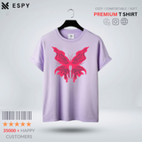 Butterfly Women Half Sleeve Printed T-Shirt