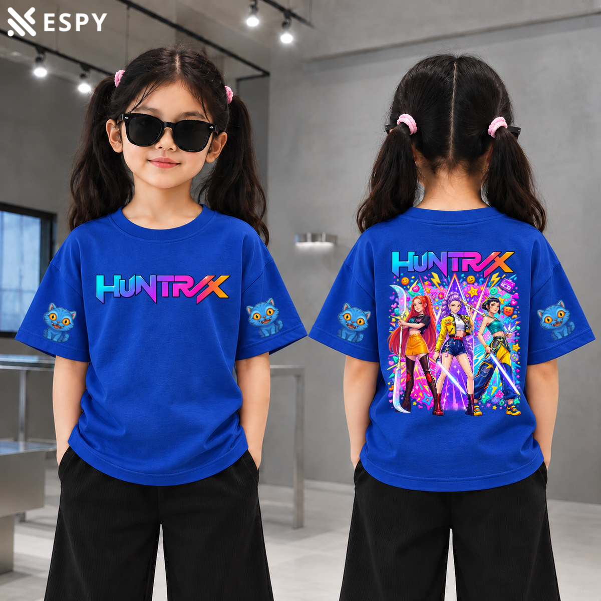 Trendy Kids Huntrix Drop Shoulder T-Shirt – Premium Quality