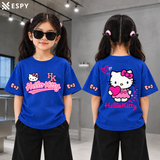 Trendy Kids Hello Kitty Drop Shoulder T-Shirt – Premium Quality