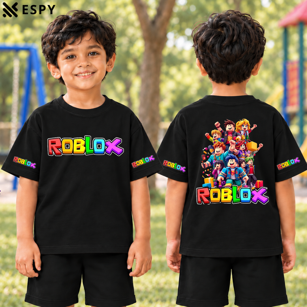 Trendy Roblox  Kids Drop Shoulder T-Shirt – Premium Quality