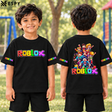 Trendy Roblox  Kids Drop Shoulder T-Shirt – Premium Quality