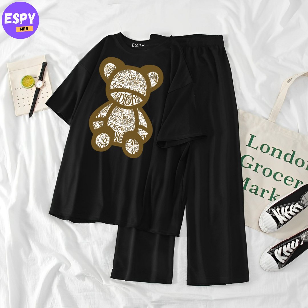 Women's Oversized T shirt And Pant Set