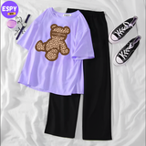 Women's Oversized T shirt And Pant Set