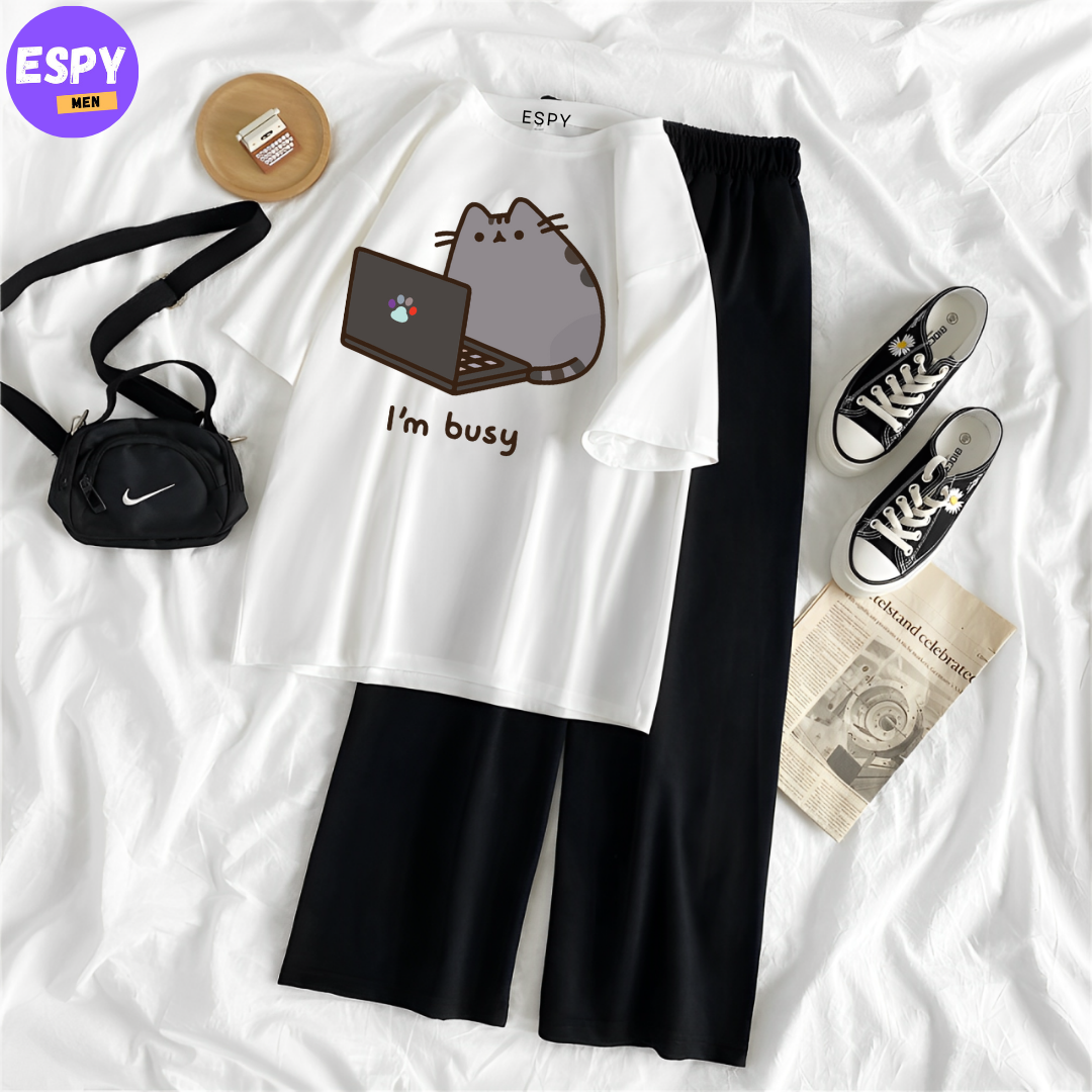 Women Summer Casual Two Piece Sets  Printed T-Shirt And Straight Pants Outfits