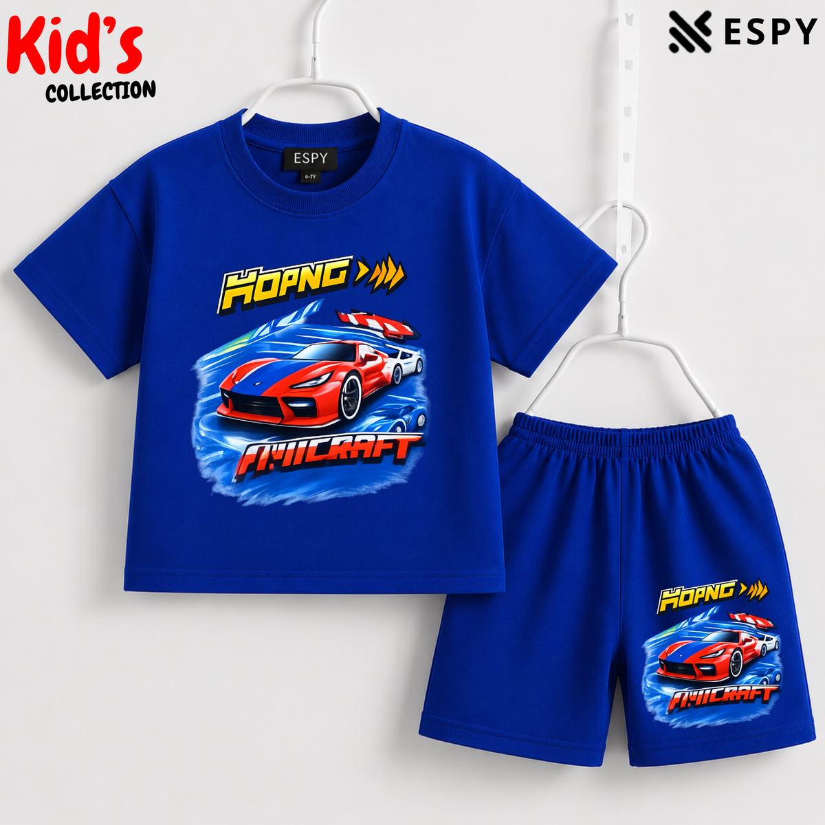Premium Cotton Kids Co-Ord Set | Drop Shoulder T-Shirt & Shorts