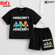 Premium Cotton Kids Co-Ord Set | Drop Shoulder T-Shirt & Shorts