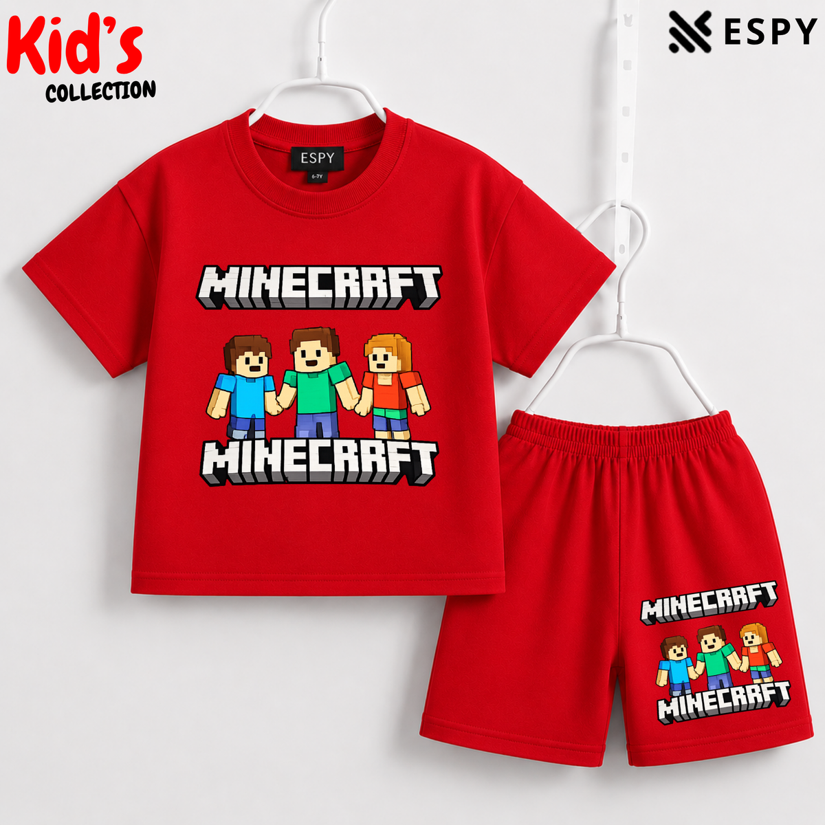 Premium Cotton Kids Co-Ord Set | Drop Shoulder T-Shirt & Shorts