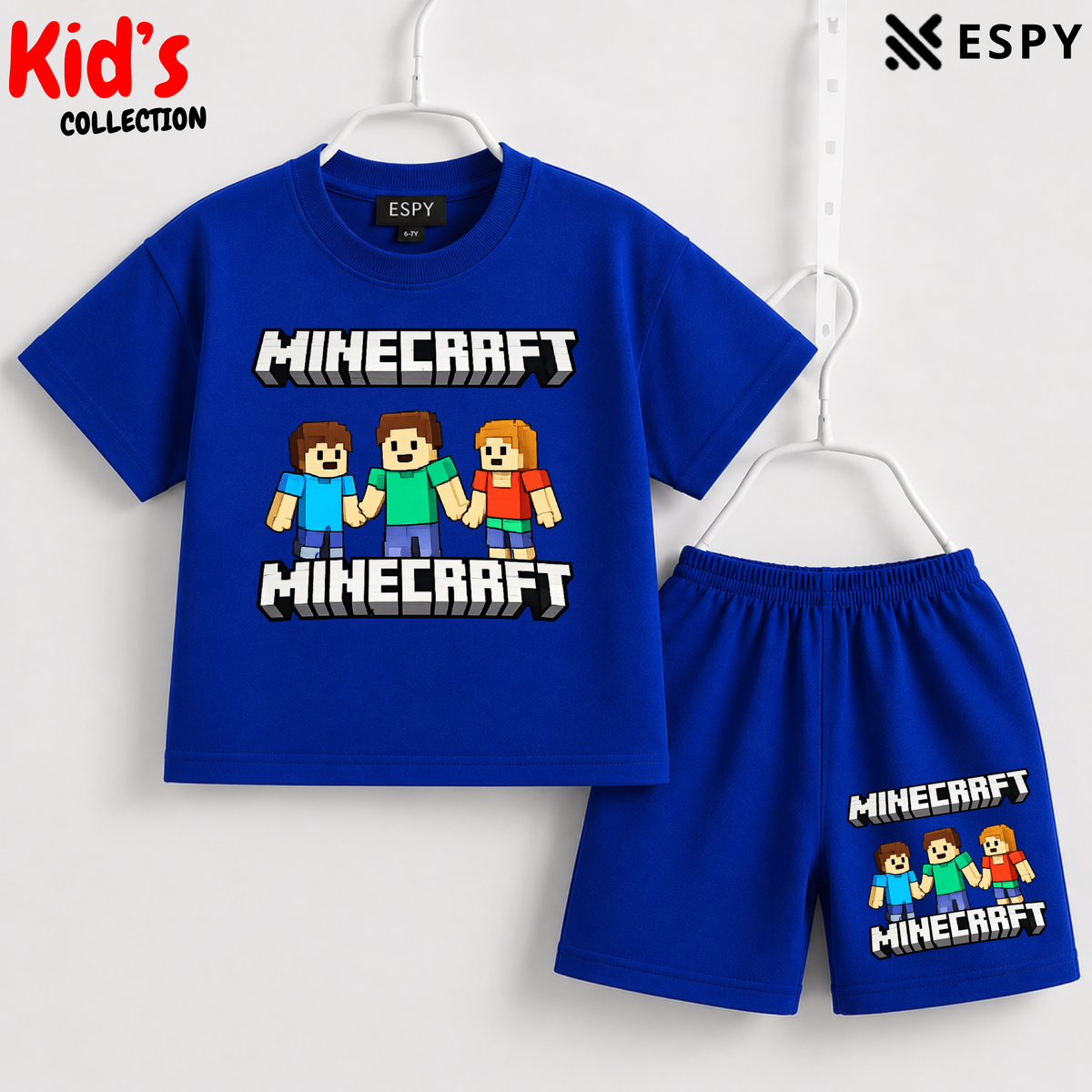 Premium Cotton Kids Co-Ord Set | Drop Shoulder T-Shirt & Shorts