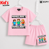 Premium Cotton Kids Co-Ord Set | Drop Shoulder T-Shirt & Shorts