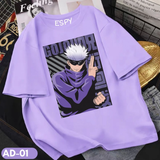 EspyBD Gojo Oversized T shirt EspyBD ANIME best selling gojo JUJUTSU KAISEN men PRINTED T SHIRT women