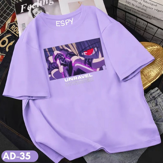 EspyBD Anime Oversized Tshirt EspyBD ANIME men PRINTED T SHIRT women