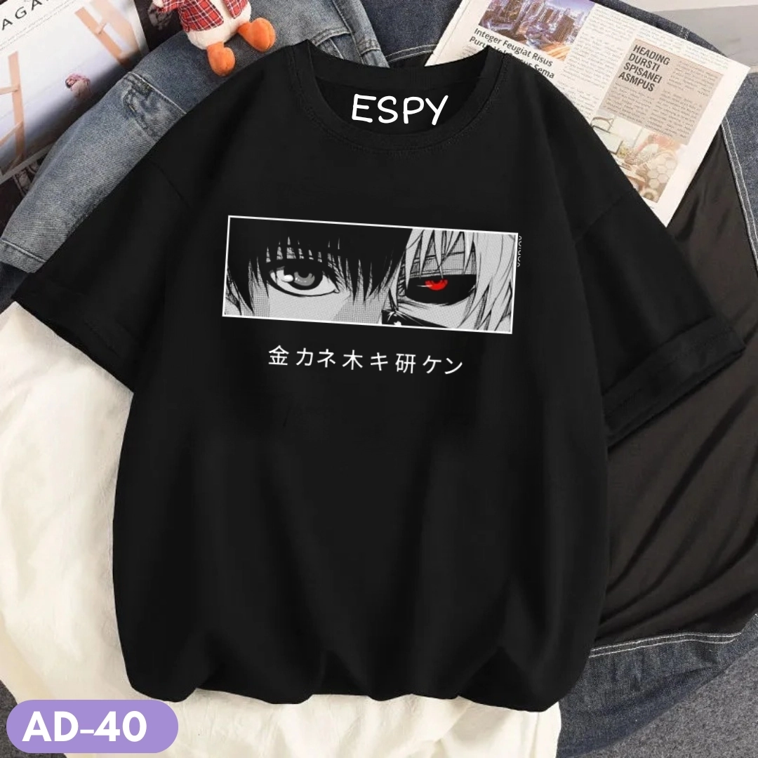 EspyBD Anime Oversized Tshirt EspyBD ANIME best selling men PRINTED T SHIRT women