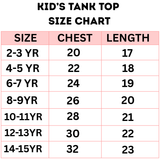 Boys & Girls Sleeveless Tank Tops – 4 PCS Cotton Combo Set
