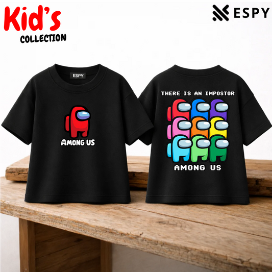 Among Us Kids Drop Shoulder T-Shirt – Boys & Girls