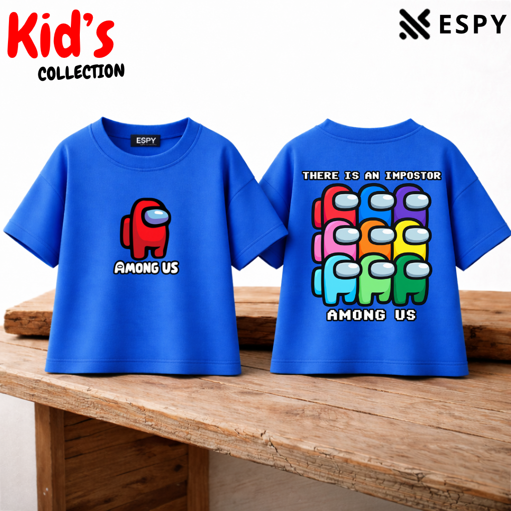 Among Us Kids Drop Shoulder T-Shirt – Boys & Girls